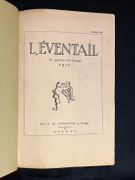 L'Eventail. Revue de littérature et d’art. par LAYA François directeur.; PIACHAUD René Louis, [puis] HOFFMAN Georges, secrétaire; Apollinaire, A. Breton, F. Carco, B. Cendrars, F. Divoire, P. Fort, P. Géraldy, A. Gide, E. Jaloux, H. Martineau, F. de Miomandre, Rachilde, P. Reboux, H. de Régnier, J. Rivières, J. Romains, J.H. Rosny, A. Salmon, P.-J.Toulet,. F. Viélé-Griffin, Wily, entres autres collaborateurs: - Image 2