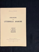 Discours sur l’éternelle anarchie. par PIACHAUD René-Louis: - Image 2