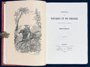 Scènes de voyages et de chasses. Traductions libres. par BLANVALET Henri: - Image 1