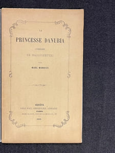La princesse Danubia comédie de marionnettes.