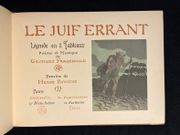 Le Juif Errant. Légende en 8 tableaux. Poème et musique par Georges Fragerolle. Dessins de Henri Rivière. par RIVIÈRE Henri (dessins); FRAGEROLLE Georges: - Image 5