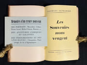 Les souvenirs nous vengent. par OLTRAMARE Georges: - Image 2