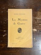 Les Mystères de Genève. par OLTRAMARE Georges: