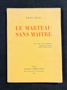 Le marteau sans maître. par CHAR René: - Image 1
