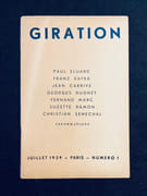 Giration. par [REVUE]: DAEW Boris (directeur):