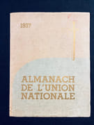 Almanach de l'Union nationale. par [UNION NATIONALE]: - Image 1