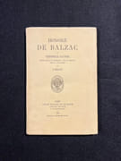 Honoré de Balzac. Édition revue et augmentée, avec un portrait gravé à l'eau-forte par E. Hédouin. par GAUTIER Théophile: - Image 1