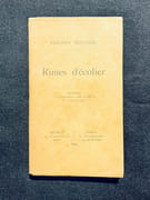 Rimes d'écolier. Aux cours. A la Campagne - Par ci, par là. Au cimetière. par MONNIER Philippe: - Image 1