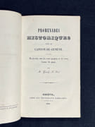 Promenades historiques dans le Canton de Genève, avec des recherches sur les noms propres et les noms locaux du pays. par GAUDY-LE FORT Jean Aimé: - Image 2