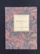 L'Indifférent. Poème, suivi d'une Évocation du Fleuve Rhône. par PIACHAUD René-Louis: - Image 1