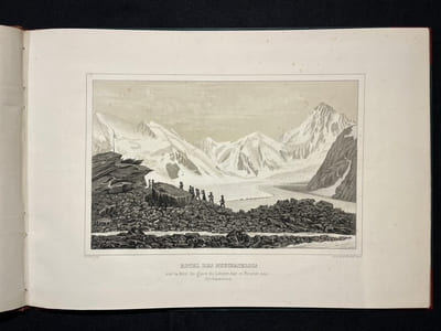 1 - Etudes sur les glaciers. Ouvrage accompagné d'un atlas de 32 planches. [et] 2 - Nouvelles études et expériences sur les glaciers actuels, leurs structure, leur progression et leur action physique sur le sol. Avec un atlas de 3 cartes et 9 planches.