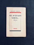 Si j'étais vous. par GREEN Julien: