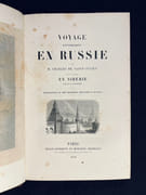 Voyage pittoresque en Russie suivi d'un voyage en Sibérie par M. Bourdier. par SAINT-JULIEN Charles de; BOURDIER R: - Image 2