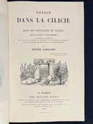 Voyage dans la Cilicie et dans les Montagnes du Taurus exécuté pendant les années 1852-1853. Par ordre de l'Empereur et sous les auspices du Ministre de l'Instruction publique et de l'Académie des Inscriptions et Belles-Lettres. par LANGLOIS Victor: - Image 2