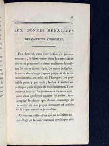 Instruction sur les sirops et les conserves de raisins, destinés à remplacer le sucre dans les principaux usages de l'économie domestique.