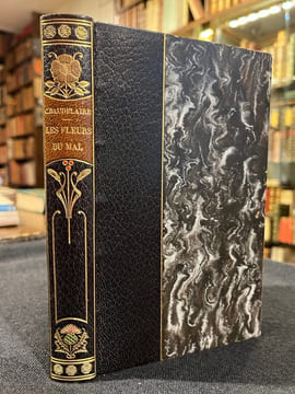 Les Fleurs du mal. Précédées d'une notice de Théophile Gautier.. BAUDELAIRE Chalres:
