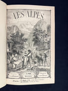Les Alpes. Descriptions et récits. par BERLEPSCH Hermann Alexander von: - Image 5