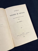 Journal d'un voyage au Levant. par [GASPARIN Valérie de]: - Image 2