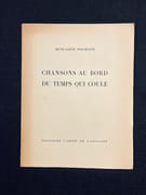 Chansons au bord du temps qui coule. par PIACHAUD René-Louis: - Image 1