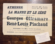 Dossier constitué de nombreux documents (photo, dessin, lettre) et articles et Hommage a René-Louis Piachaud (collectif); M.-M. Thomas Images de Piachaud précédées de Anniversaire texte de J.-E. Gross. par PIACHAUD René-Louis: - Image 3