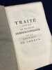Trait&eacute; entre sa majest&eacute; le Roi de Sardaigne et la R&eacute;publique de Gen&egrave;ve.. [GEN&Egrave;VE; SARDAIGNE Royaume de]:
