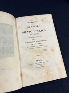 Mes prisons. Mémoires de Silvio Pellico de Saluces, traduits de l'italien et précédés d'une introduction biographique.