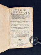 Tarif genevois, par le moyen duquel on peut trouver le prix, ou la valeur de telle quantité de choses qu'on voudra [...]. par CAMERON Henri: - Image 2