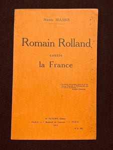 Romain Rolland contre la France.