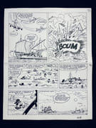Marc Lebut et son voisin. Planche originale. par FRANCIS; BERTRAND Francis: