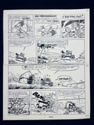 Marc Lebut et son voisin. Planche originale. par FRANCIS; BERTRAND Francis: