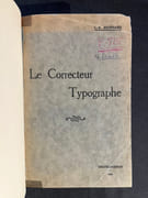 Le correcteur typographe. Règles typographiques. par BROSSARD Louis Emmanuel: - Image 2