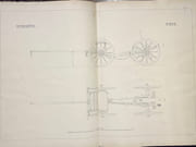 Material der Batterien gezogener 4 Pfd. Kanonen. Schweizerische Eidgenossenschaft. Genehmigt vom hohen Bundesrathe den 14. Marz 1862. Matériel des batteries de canons de 4 liv. rayés. Confédération Suisse. Sanctionné par le Conseil féderal le 14 mars 1862. par MILITARIA: - Image 2
