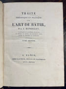 Traité théorique et pratique de l'art de bâtir. par RONDELET Jean: - Image 2