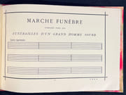 Album primo-avrilesque composé 1° D'une spirituelle préface par l'auteur ; 2° De sept magnifiques planches gravées en taille-douce et de différentes couleurs ; 3° D'une seconde Préface presque aussi spirituelle que la première, et enfin D'une marche funèbre spécialement composée pour les funérailles d'un grand homme sourd. par ALLAIS Alphonse: - Image 4