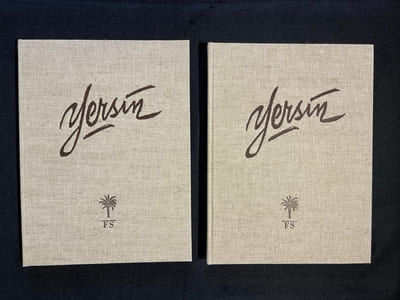 Catalogue raisonné de l'oeuvre gravé et lithographié de A.- E. Yersin.