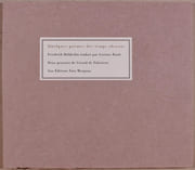 Quelques poèmes des temps obscurs. par HÖLDERLIN Friedrich; ROUD Gustave (traducteur): - Image 1