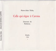 Celle qui règne à Carona. par TÂCHE Pierre-Alain: - Image 1