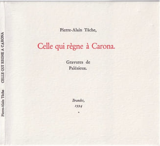Celle qui règne à Carona.