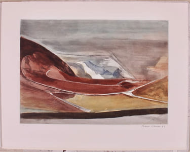 4 aquatintes originales en couleurs. Pour la Fondation William Cuendet & Atelier de St-Prex.