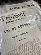 Bel ensemble de 65 titres in-4 et in-folio, en feuilles. par [JOURNAUX 1848]: - Image 5