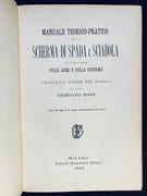 Scherma di spada e sciabola. Manuale teorico-pratico con cenni storici sulle armi e sulla scherma e principali norme pel duello. par ROSSI Giordano: - Image 3