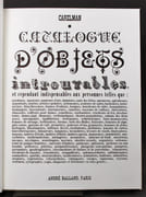 Catalogue d'objets introuvables. par CARELMAN Jacques: - Image 2
