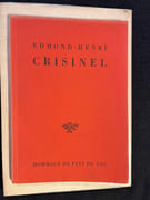Hommage au poète Edmond-Henri Crisinel, 1897-1948. par [CRISINEL Edmond-Henri] Collectif: - Image 1