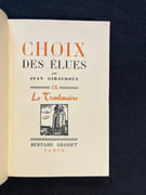 Choix des élues. par GIRAUDOUX Jean: - Image 2