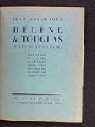 Hélène & Touglas ou Les Joies de Paris. par GIRAUDOUX Jean: - Image 2