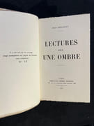 Lectures pour une ombre. par GIRAUDOUX Jean: - Image 1