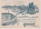 Guide de Gen&egrave;ve et ses environs offert gratuitement aux &eacute;trangers.. [GEN&Egrave;VE; GRAND H&Ocirc;TEL DE RUSSIE]: