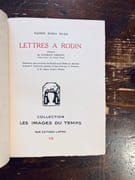 Lettres à Rodin. par RILKE Rainer Maria: - Image 6