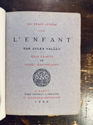 L'enfant. par VALLES Jules: - Image 1