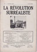 La révolution surréaliste. n° 7. 15 juin 1926. par [SURRÉALISME] PÉRET Benjamin et NAVILLE Pierre directeurs: - Image 1